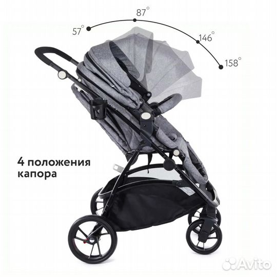 Коляска 2 в 1 indigo