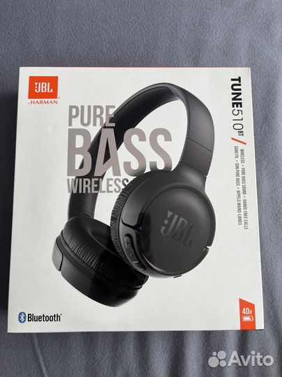 Беспроводные наушники jbl tune 510bt