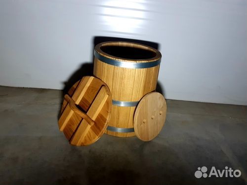 Кадка дубовая 12 л