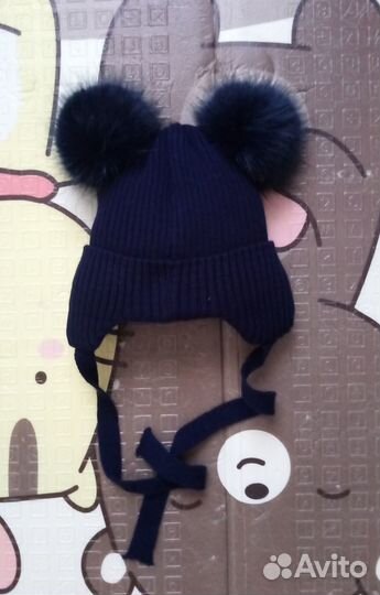 Зимняя шапка детская