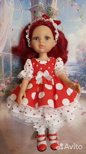 Комплект Горошек для куклы паола рейна