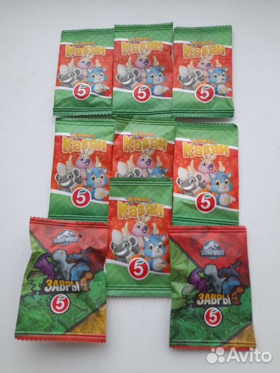 Каваи и Завры из Пятерочки