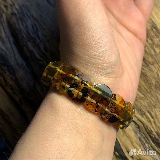 Браслет из янтаря