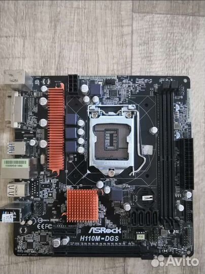 Материнская плата Asrock H110M-DGS