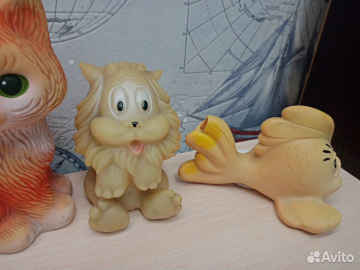 Резиновые игрушки СССР