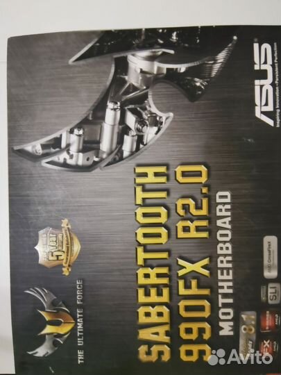 Материнская плата asus sabertooth 990FX R2.0