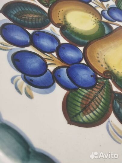 Настенное блюдо Зик Конаково СССР