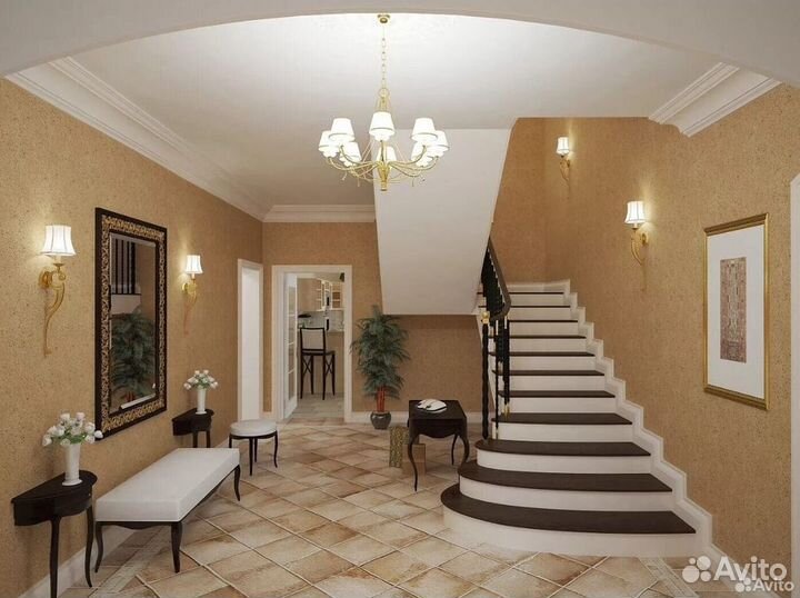 Ремонт в квартирах и коттеджах под ключ