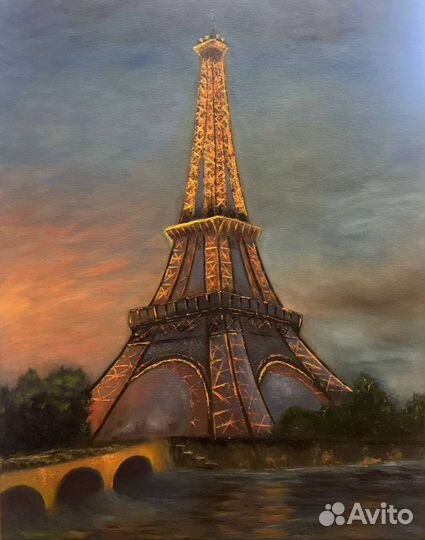 Картина маслом на холсте 