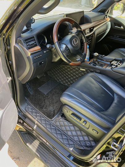 Автоковрики 3D в салон авто Lexus LX570 люкс класс