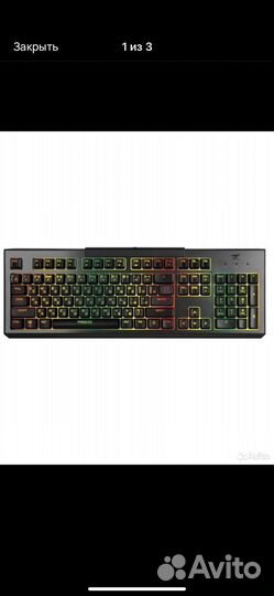 Игровая клавиатура zet gaming freeze