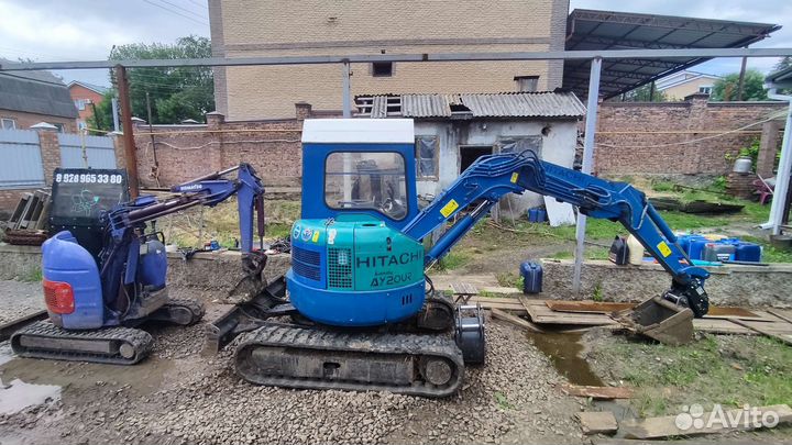 Мини экскаватор услуги