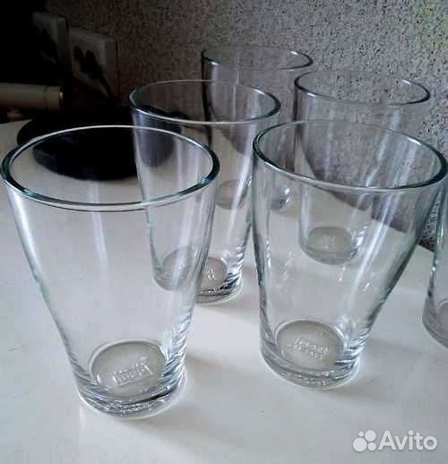 Стаканы IKEA новые, 6 шт
