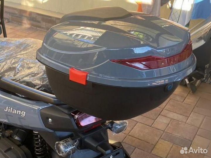 Скутер Jilang Танк 50 кубов серый