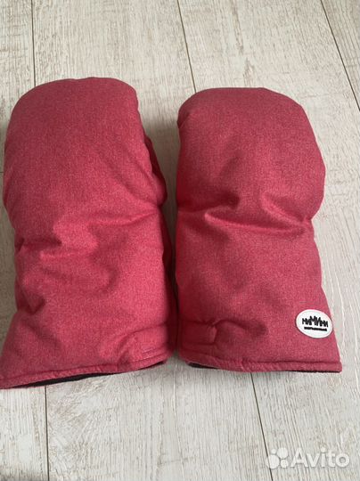Муфты -варежки на коляску мимими