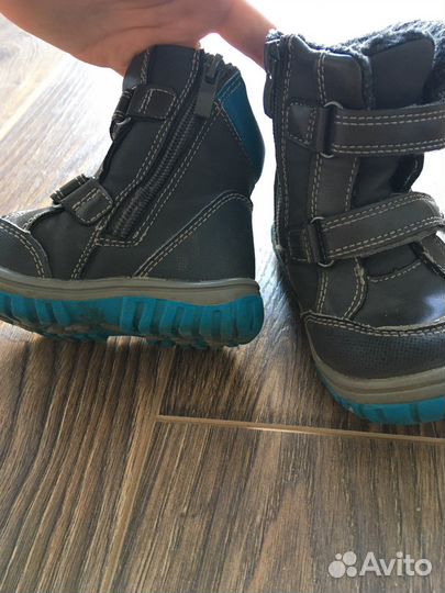 Ботиночки демисезонные Котофей размер 22-23, 14 см