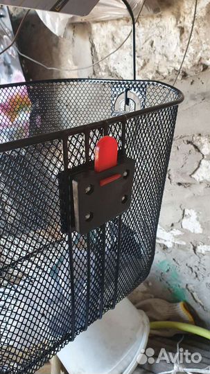 Корзина для велосипеда новая