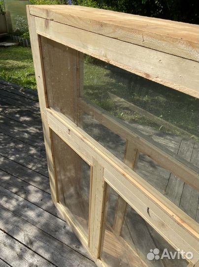 Оконные блоки деревянные новые