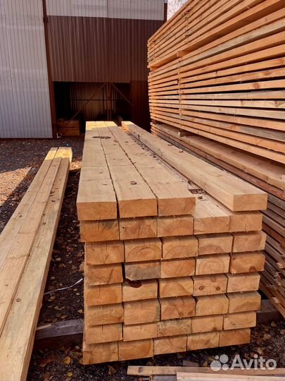 Доска обрезная 25х150х6000мм от производителя