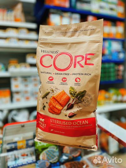 Корм Wellness core для кошек
