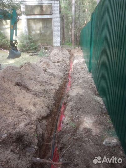 Услуги мини экскаватора