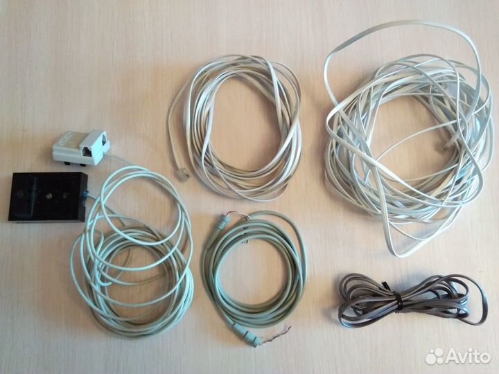 Телефонные сплиттеры, кабели, розетки, вилки