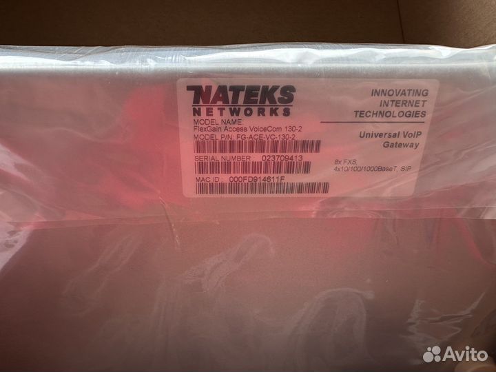 Голосовой шлюз Nateks VoiceCom 130-2