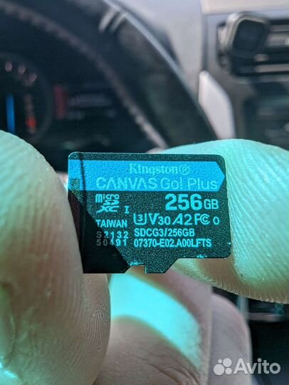 Карта памяти micro sd 256 gb 4k