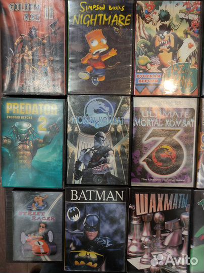 Катриджы sega