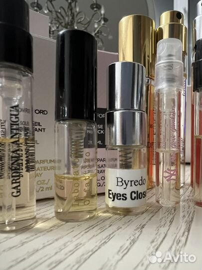 Пробники и отливанты парфюмерии