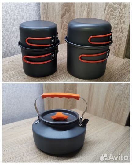 Набор посуды туристический