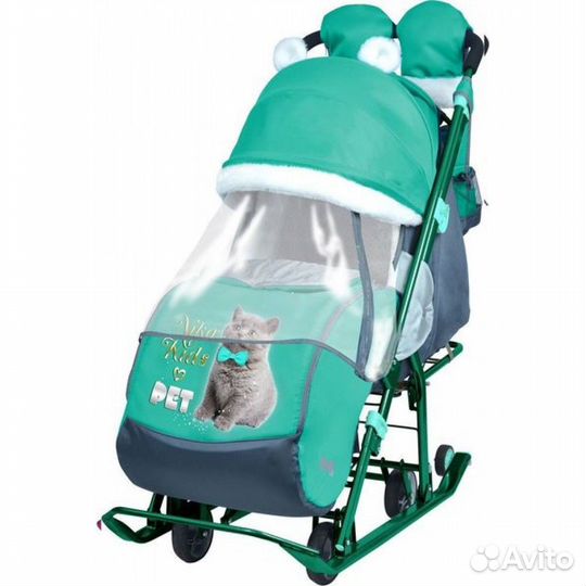 Санки коляска ника 7 2