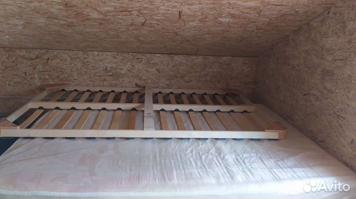 Кровать двухспальная с матрасом 180 200 бу