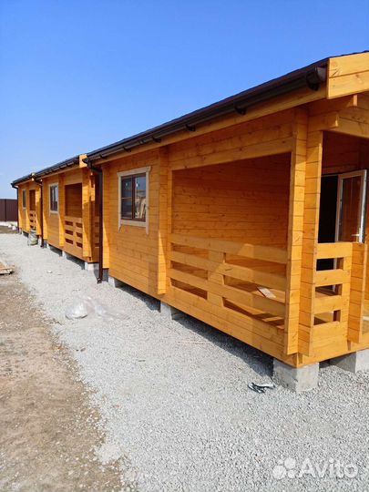 Гостевой домик из минибруса 5*5