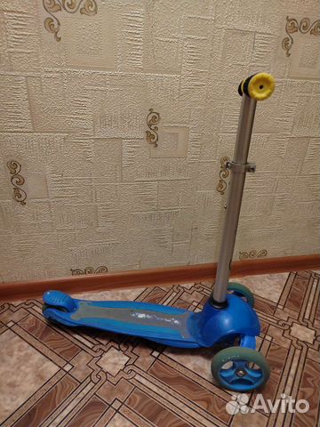 Самокат детский трехколесный capella