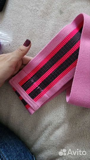 Фитнес резинки тканевые