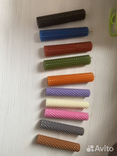 Свечи из вощины