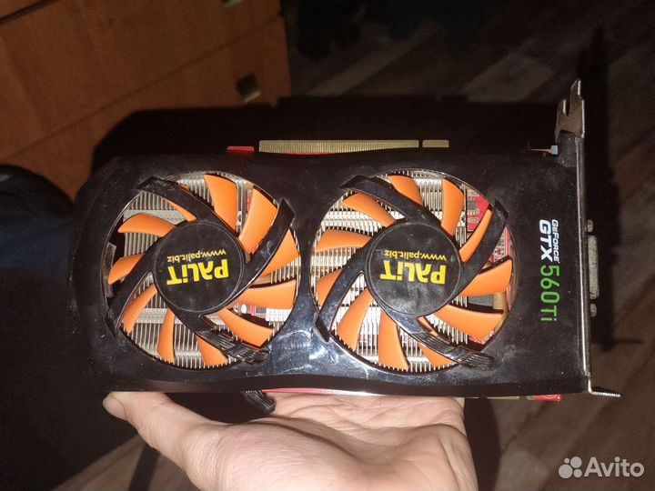 Видеокарта palit gtx 560 ti 2Gb