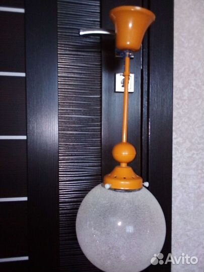 Светильник потолочный подвесной бу