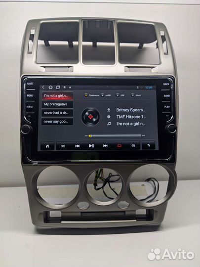 Магнитола Hyundai Getz 2002-2011г с крутилками