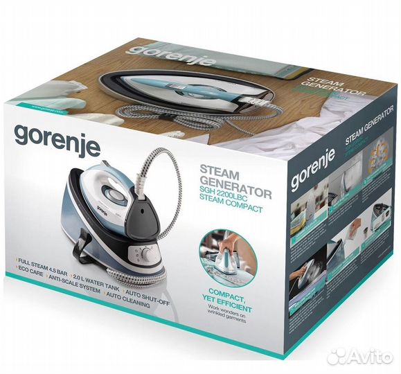 Утюг с парогенератором профессиональный