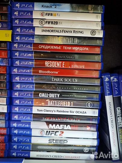 Диски для Sony PS4 лицензия