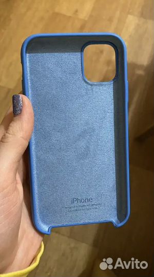 Новый Чехол на iPhone 11 силикон и микрофибра