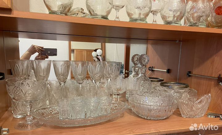 Хрустальная посуда СССР