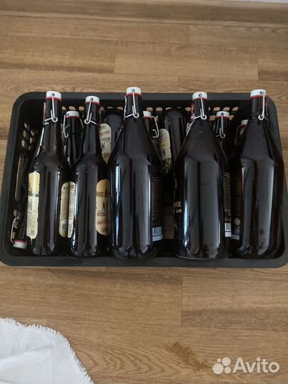 Бутылка с бугельной пробкой 0,5