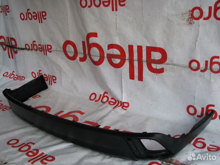 Toyota Highlander 3 Юбка бампера задняя