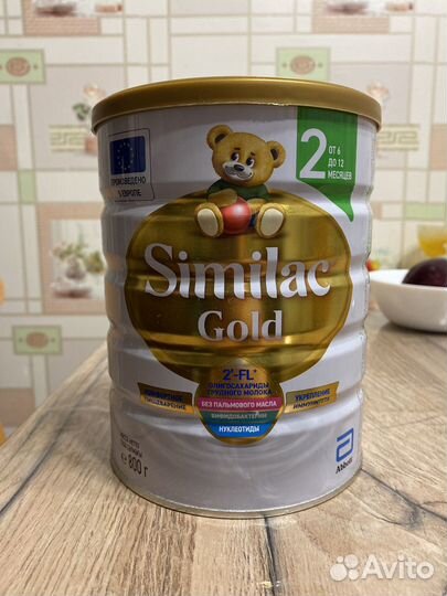 Смесь симилак голд 2,от 6 до 12 мес