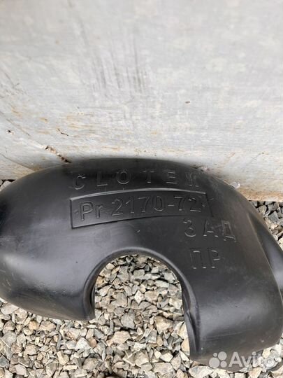 Подкрылки priora задние