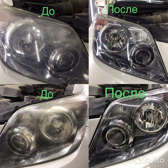 Полировка фар