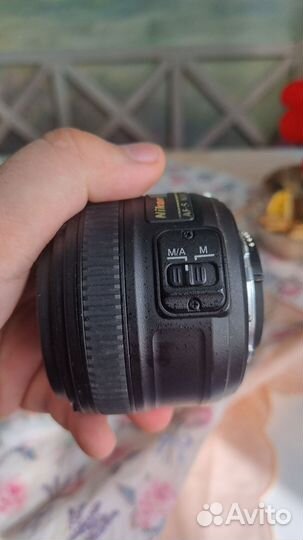 Объектив nikon 50 mm 1.8 g